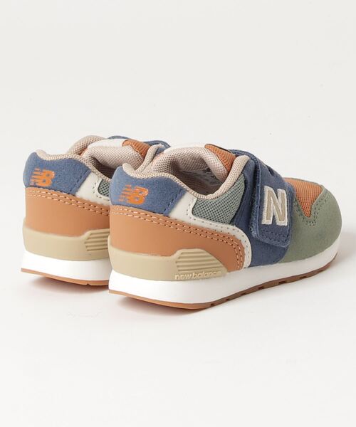NEW BALANCE（ニューバランス）の「New Balance ニューバランス 12-165IZ996ON3(W) NAVY/BROWN(ON3)（スニーカー・キッズ・ブルー系その他・14.5/14/13/13.5/15.5/16/12.5/15 /16.5/12）」の2枚目の写真