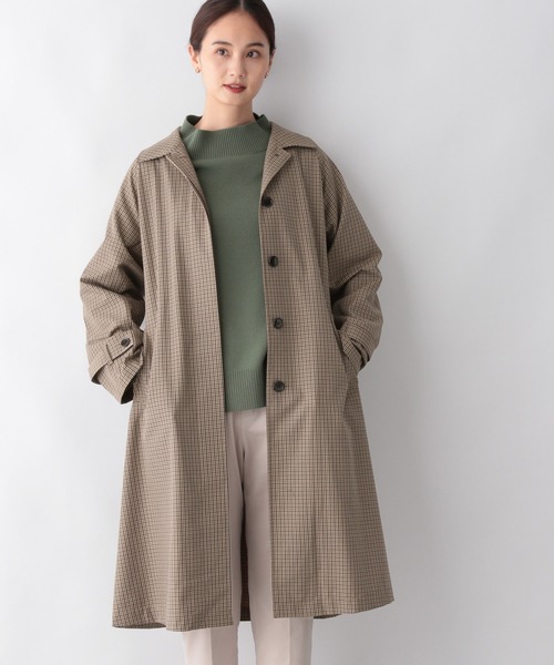 GLOBAL WORK ステンカラーコート L GLOBAL WORK ステンカラーコート コート ライトウォームショート