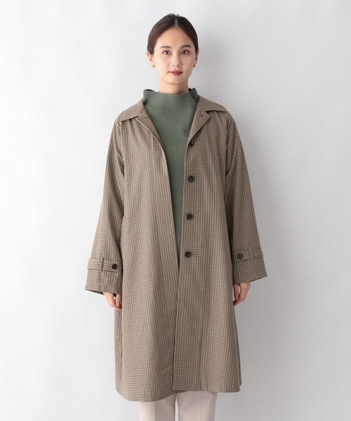 GLOBAL WORK(グローバルワーク)の「ライトステンカラーコート/215902(ステンカラーコート・レディース・ダークブラウン/ベージュ・FREE)」の19枚目の写真