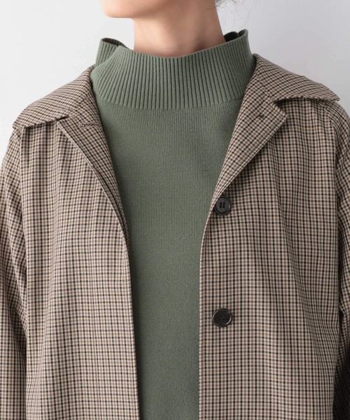 GLOBAL WORK(グローバルワーク)の「ライトステンカラーコート/215902(ステンカラーコート・レディース・ダークブラウン/ベージュ・FREE)」の22枚目の写真