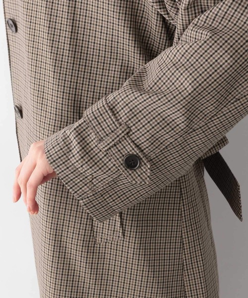 GLOBAL WORK(グローバルワーク)の「ライトステンカラーコート/215902(ステンカラーコート・レディース・ダークブラウン/ベージュ・FREE)」の20枚目の写真