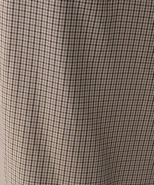 GLOBAL WORK(グローバルワーク)の「ライトステンカラーコート/215902(ステンカラーコート・レディース・ダークブラウン/ベージュ・FREE)」の4枚目の写真