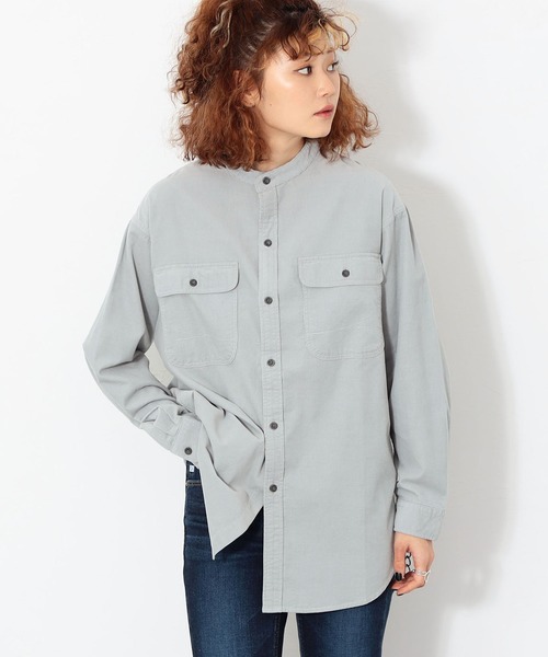 [サムシング] シャツ CORDUROY SHIRTS レディース グリーン サムシング] シャツ CORDUROY SHIRTS レディース グリーン