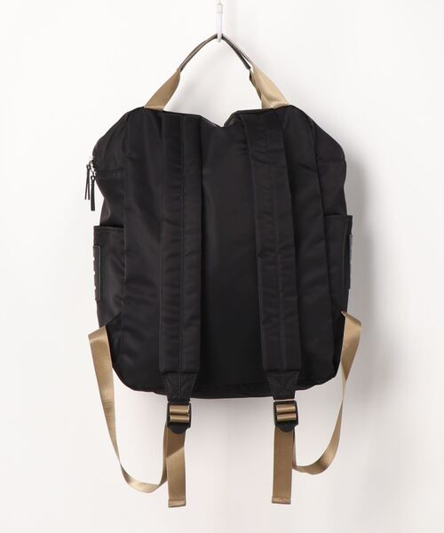 PUAL CE CIN（ピュアルセシン）の「OTONA　NYLON　MIDDLE　RUCK／ナイロンミドルリュック（バックパック/リュック・レディース・ブルー系その他/グレー/ベージュ/ブラウン/ブラック・FREE）」の9枚目の写真