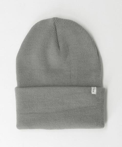 BEAUTY&YOUTH UNITED ARROWS（ビューティーアンドユースユナイテッドアローズ）の「BY カラー ワッチ キャップ（ニットキャップ/ビーニー・メンズ・ブラック/ダークブラウン/ベージュ/オレンジ/コバルトブルー/グレー/ターコイズブルー・FREE）」の3枚目の写真