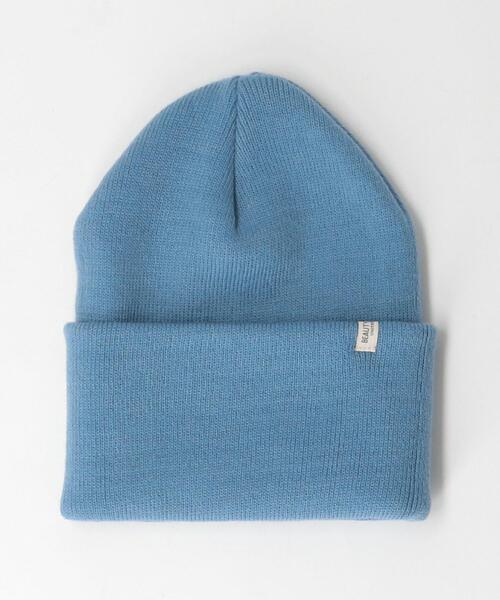 BEAUTY&YOUTH UNITED ARROWS（ビューティーアンドユースユナイテッドアローズ）の「BY カラー ワッチ キャップ（ニットキャップ/ビーニー・メンズ・ブラック/ダークブラウン/ベージュ/オレンジ/コバルトブルー/グレー/ターコイズブルー・FREE）」の5枚目の写真