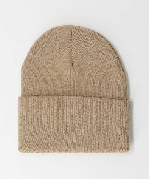 BEAUTY&YOUTH UNITED ARROWS（ビューティーアンドユースユナイテッドアローズ）の「BY カラー ワッチ キャップ（ニットキャップ/ビーニー・メンズ・ブラック/ダークブラウン/ベージュ/オレンジ/コバルトブルー/グレー/ターコイズブルー・FREE）」の8枚目の写真