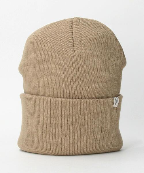 BEAUTY&YOUTH UNITED ARROWS（ビューティーアンドユースユナイテッドアローズ）の「BY カラー ワッチ キャップ（ニットキャップ/ビーニー・メンズ・ブラック/ダークブラウン/ベージュ/オレンジ/コバルトブルー/グレー/ターコイズブルー・FREE）」の10枚目の写真