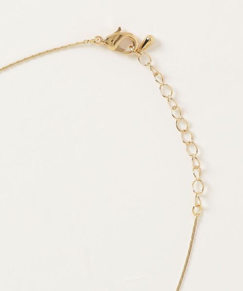 Dorothy Lang（ドロシーラング）の「Dorothy Lang/ドロシーラング/コットンパール×ボールネックレス（ネックレス・レディース・F/シルバー・FREE）」の3枚目の写真
