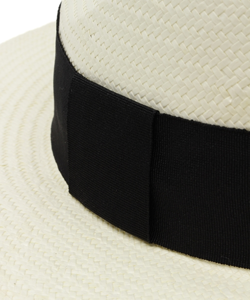 WEGO(ウィゴー)の「WEGO/ロングブリムペーパーハット(ハット・メンズ・ホワイト/ブラック/ベージュ・FREE)」の4枚目の写真