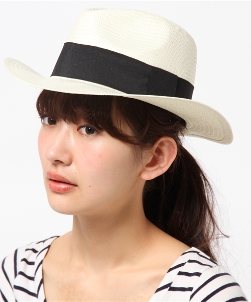 WEGO(ウィゴー)の「WEGO/ロングブリムペーパーハット(ハット・メンズ・ホワイト/ブラック/ベージュ・FREE)」の7枚目の写真