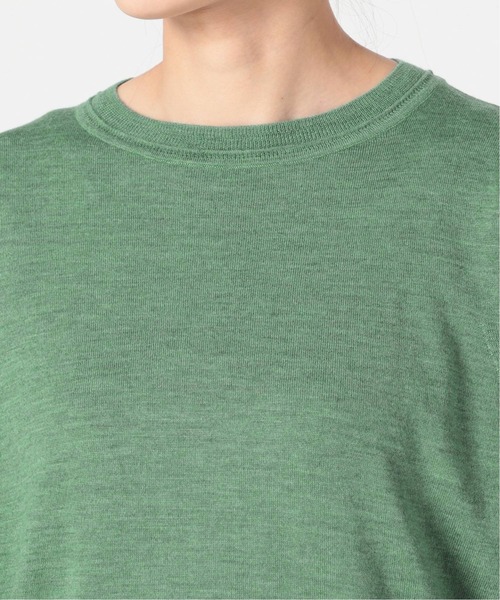 IENA LA BOUCLE(イエナラブークル)の「IENA LA BOUCLE VICTORIA クルーネックプルオーバー◆(ニット/セーター・レディース・グリーン/ブラック/ブルー/ナチュラル・FREE)」の13枚目の写真