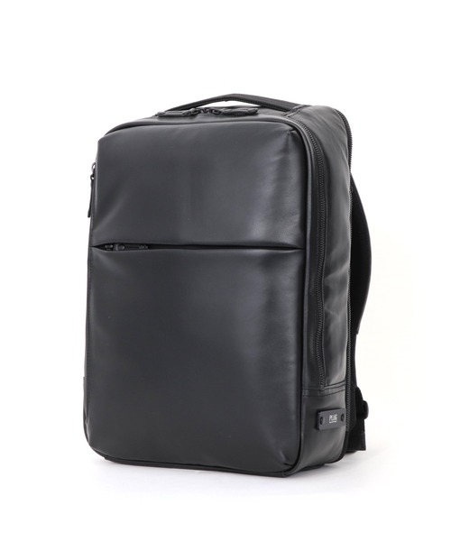 Plug（プラグ）の「【plug / プラグ】 撥水ホースレザーリュック