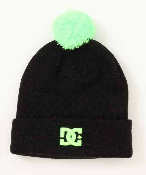 DC SHOES(ディーシーシューズ)の「21 KD DOUBLE WATCH S/DCキッズニットキャップ(ニットキャップ/ビーニー・キッズ・ベージュ/ブラック×ホワイト/ブラック系その他/ブラック×ゴールド/ブラック×ピンク・FREE)」の3枚目の写真