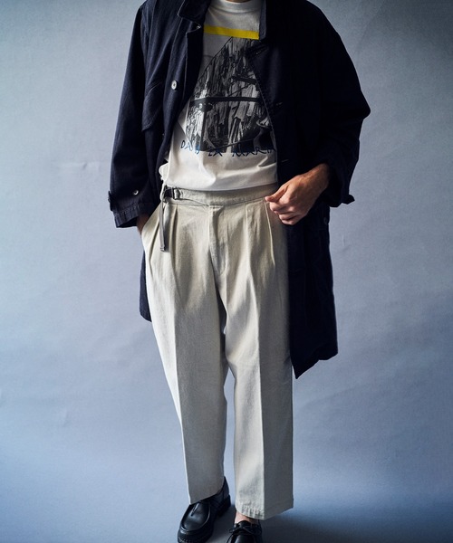 【現行新作】 regleam リグリーム スリータックグルカパンツ XS デニムグルカパンツ 現行新作】 regleam リグリーム スリータック