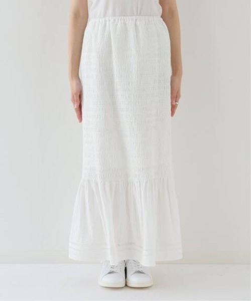 SLOBE IENA（スローブイエナ）の「シャーリングマーメイドスカート  
