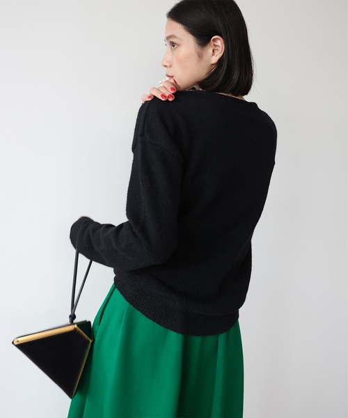 FR2GOLF 春用薄手ニット⭐︎値下げ⭐︎ブラック　XL ワンポイント　美品 FR2GOLF 春用薄手ニット⭐︎値下げ⭐︎ブラック XL ワンポイント 美品