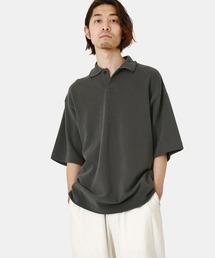 marka | marka / マーカ：IB POLO - 30//2 CHAMBRAY PIQUE -：M22A-15CS02B[COR](ポロシャツ)