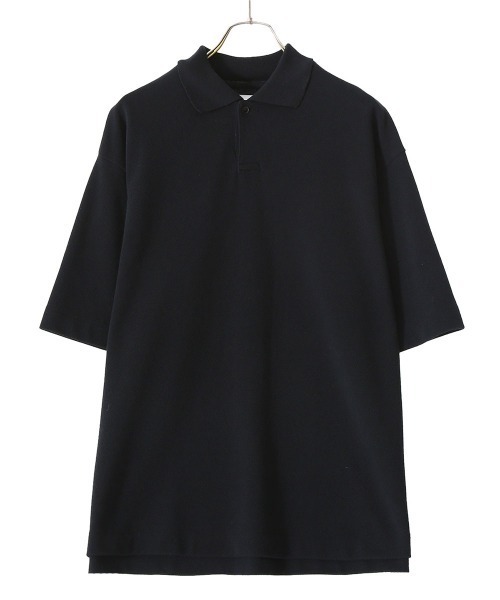 marka（マーカ）の「marka / マーカ：IB POLO - 30//2 CHAMBRAY PIQUE -：M22A-15CS02B[COR]（ポロシャツ・メンズ・グリーン/ブラック・1/2/3）」の17枚目の写真