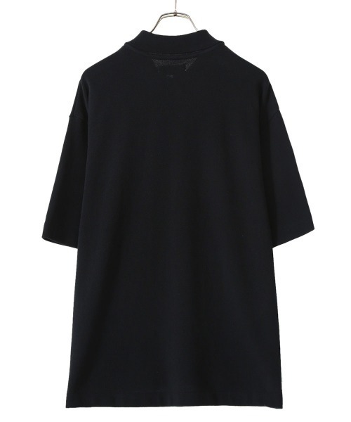 marka（マーカ）の「marka / マーカ：IB POLO - 30//2 CHAMBRAY PIQUE -：M22A-15CS02B[COR]（ポロシャツ・メンズ・グリーン/ブラック・1/2/3）」の18枚目の写真