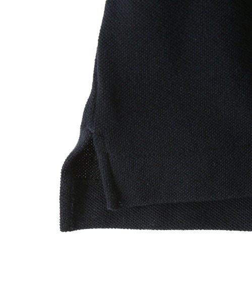 marka（マーカ）の「marka / マーカ：IB POLO - 30//2 CHAMBRAY PIQUE -：M22A-15CS02B[COR]（ポロシャツ・メンズ・グリーン/ブラック・1/2/3）」の22枚目の写真
