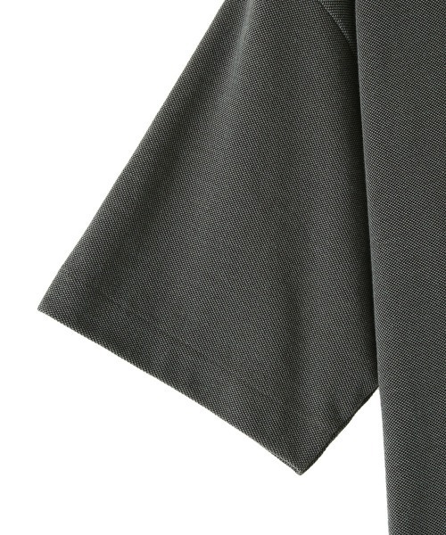 marka（マーカ）の「marka / マーカ：IB POLO - 30//2 CHAMBRAY PIQUE -：M22A-15CS02B[COR]（ポロシャツ・メンズ・グリーン/ブラック・1/2/3）」の10枚目の写真