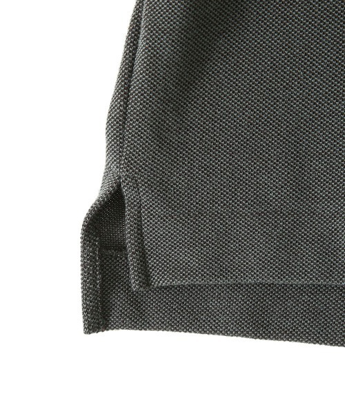 marka（マーカ）の「marka / マーカ：IB POLO - 30//2 CHAMBRAY PIQUE -：M22A-15CS02B[COR]（ポロシャツ・メンズ・グリーン/ブラック・1/2/3）」の11枚目の写真