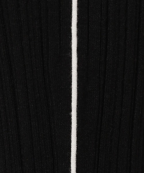 PAGEBOY(ページボーイ)の「バイカラーリブハイネックプルオーバー(ニット/セーター・レディース・オフホワイト/ブラック・FREE)」の17枚目の写真