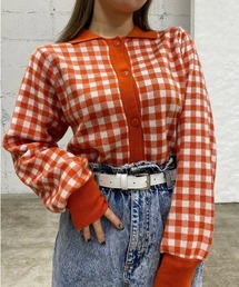 レディースのカーディガン ボレロ オレンジ 橙色系 花柄 ボタニカル柄 ファッション通販 Zozotown