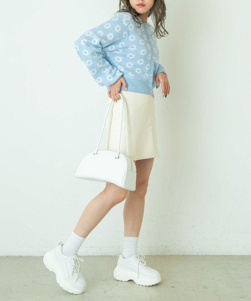 WEGO(ウィゴー)の「WEGO/襟付きニットカーデ(カーディガン/ボレロ・レディース・ブラック系その他2/オレンジ系その他3/その他2/その他1・FREE)」の9枚目の写真