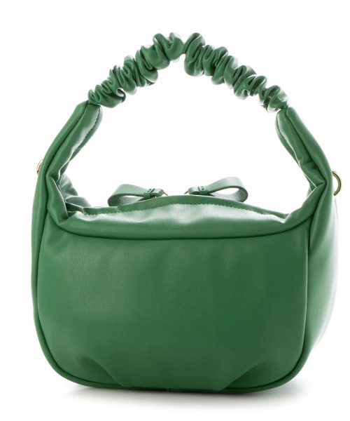 kakatoo（カカトゥ）の「カカトゥ kakatoo / ギャザーハンドル2wayバッグ（ショルダーバッグ・レディース・オレンジ/グリーン/ブラック/ベージュ系その他/シルバー/アイボリー/ブラウン・FREE）」の13枚目の写真