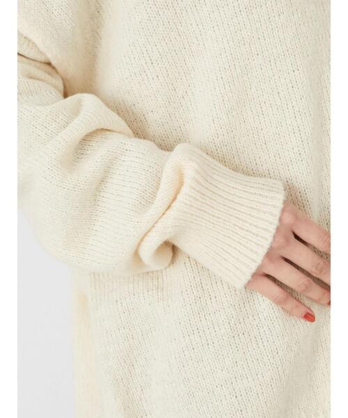 Green　Parks（グリーンパークス）の「・novem9 Vネックカーディガン＊（カーディガン/ボレロ・レディース・パープル/イエロー/グリーン/アイボリー・FREE）」の10枚目の写真