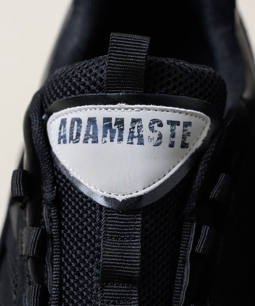 ADAMASTE（アダマスト）の「”ADAMASTE" rank upper/ランクアッパー【suede ver.】（スニーカー・メンズ・ブラック/ホワイト・SMALL/MEDIUM/LARGE/X-SMALL）」の10枚目の写真