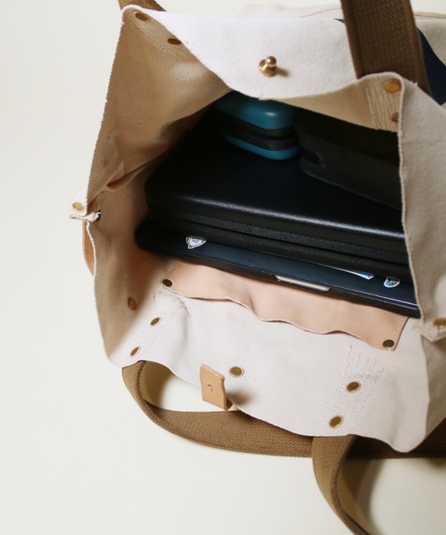THE SUPERIOR LABOR（シュペリオールレイバー）の「TSL Revival series tote bag of the man M（ショルダーバッグ・メンズ・ホワイト・FREE）」の8枚目の写真
