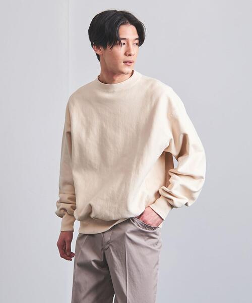 BLUE（ブルー）の「＜BLUE（ブルー）＞ オーガニック クルーネック（スウェット・メンズ・イエロー/ホワイト/コバルトブルー/ネイビー・M/XL/L/S）」の4枚目の写真