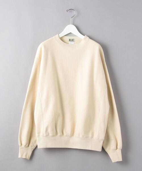 BLUE（ブルー）の「＜BLUE（ブルー）＞ オーガニック クルーネック（スウェット・メンズ・イエロー/ホワイト/コバルトブルー/ネイビー・M/XL/L/S）」の17枚目の写真