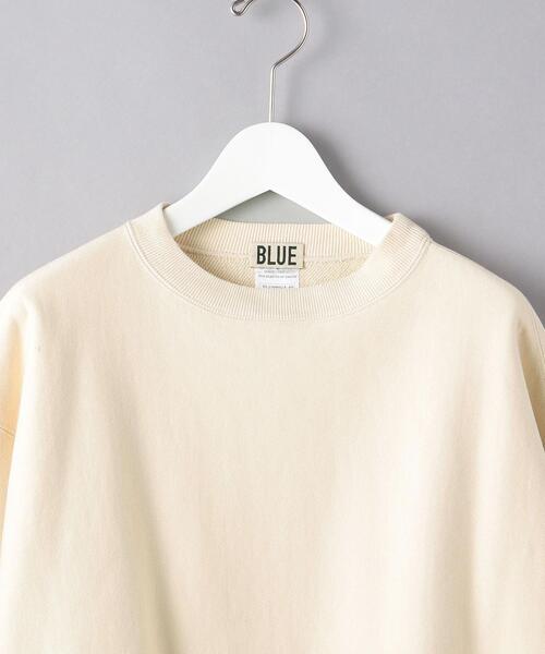 BLUE（ブルー）の「＜BLUE（ブルー）＞ オーガニック クルーネック（スウェット・メンズ・イエロー/ホワイト/コバルトブルー/ネイビー・M/XL/L/S）」の19枚目の写真