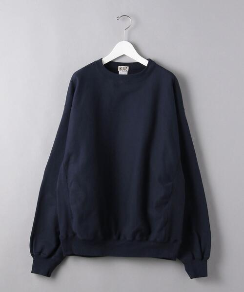 BLUE（ブルー）の「＜BLUE（ブルー）＞ オーガニック クルーネック（スウェット・メンズ・ネイビー/イエロー/コバルトブルー/ホワイト・L/S/XL/M）」の18枚目の写真