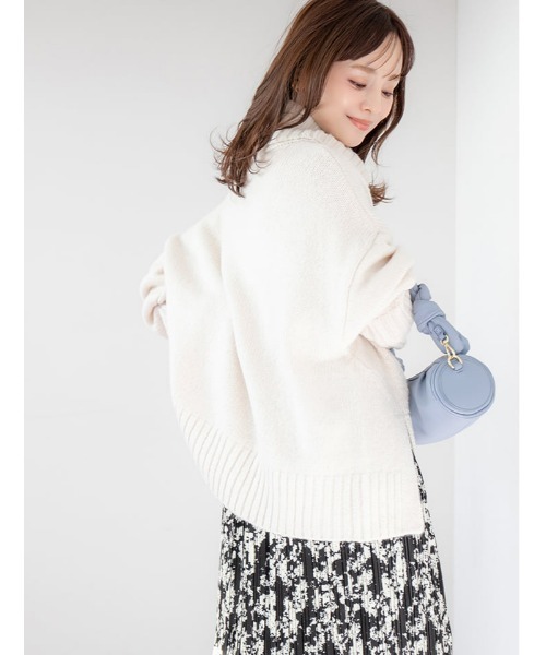 fifth（フィフス）の「ニュアンス柄消しプリーツスカート（スカート・レディース・ブラック/ブラウン・SMALL/MEDIUM）」の6枚目の写真