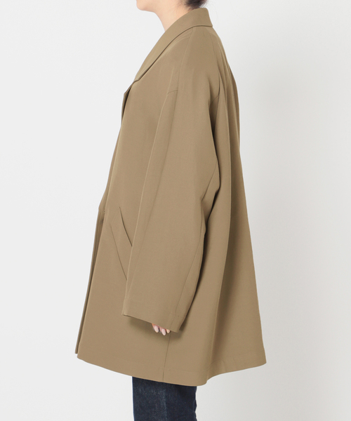 journal standard L'essage（ジャーナルスタンダードレサージュ）の「アセテートコットンリラクシージャケット◆（その他アウター・レディース・ベージュ/カーキ・FREE）」の11枚目の写真