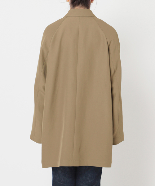 journal standard L'essage（ジャーナルスタンダードレサージュ）の「アセテートコットンリラクシージャケット◆（その他アウター・レディース・ベージュ/カーキ・FREE）」の12枚目の写真