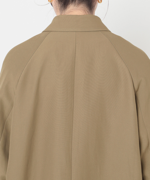 journal standard L'essage（ジャーナルスタンダードレサージュ）の「アセテートコットンリラクシージャケット◆（その他アウター・レディース・ベージュ/カーキ・FREE）」の14枚目の写真