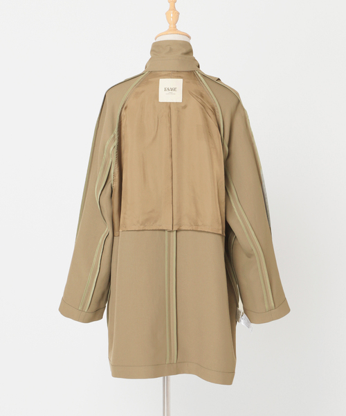 journal standard L'essage（ジャーナルスタンダードレサージュ）の「アセテートコットンリラクシージャケット◆（その他アウター・レディース・ベージュ/カーキ・FREE）」の22枚目の写真