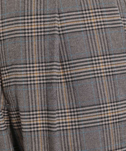 niko and...(ニコアンド)の「ツイルチェックタックパンツ(スウェットパンツ・メンズ・グレー/ブラウン・LARGE/MEDIUM)」の18枚目の写真
