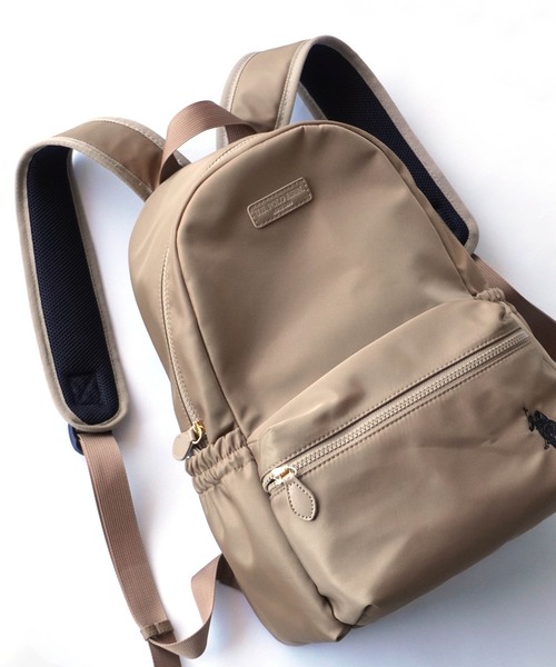U.S. POLO ASSN.(ユーエスポロアッスン)の「【U.S. POLO ASSN.】 ユーエスポロアッスン リサイクルナイロン リュック USPA-2616(バックパック/リュック・レディース・ブラック/ベージュ/カーキ/イエロー/ネイビー/グレー/ベージュ系/ネイビー系/ブラック系/ライトグレー/ライトカーキ・FREE)」の17枚目の写真