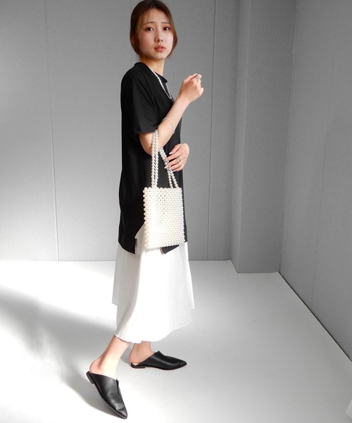 alala（アララ）の「バックレスポインテッド（パンプス・レディース・ベージュ/アイボリー/ブラック/パイソン・LL/M/S/L）」の15枚目の写真