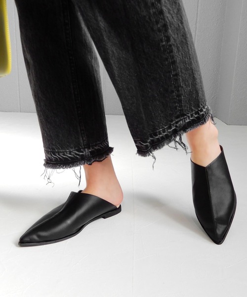 alala（アララ）の「バックレスポインテッド（パンプス・レディース・ベージュ/アイボリー/ブラック/パイソン・LL/M/S/L）」の20枚目の写真