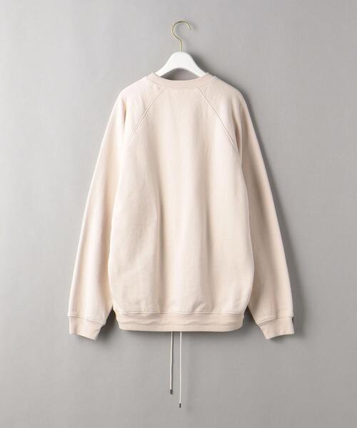 AURALEE（オーラリー）の「＜AURALEE＞ドロースト スウェット プルオーバー Ψ（スウェット・レディース・ブラック/ライトピンク・1）」の3枚目の写真