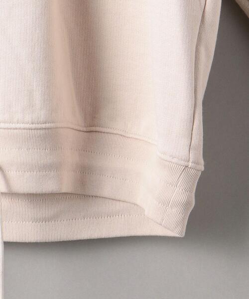 AURALEE（オーラリー）の「＜AURALEE＞ドロースト スウェット プルオーバー Ψ（スウェット・レディース・ブラック/ライトピンク・1）」の6枚目の写真