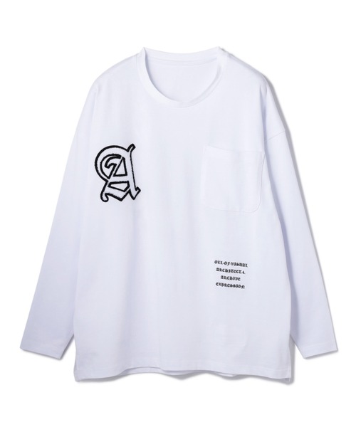 A4A（エーフォーエー）の「A4A/エーフォーエー/STUDIUM LST/スタジアムロングスリーブTシャツ（Tシャツ/カットソー・レディース・ホワイト/ブラック・MEDIUM/LARGE）」の16枚目の写真